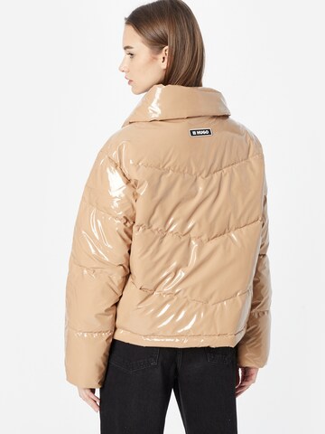 HUGO Between-Season Jacket 'Farylina' in Beige