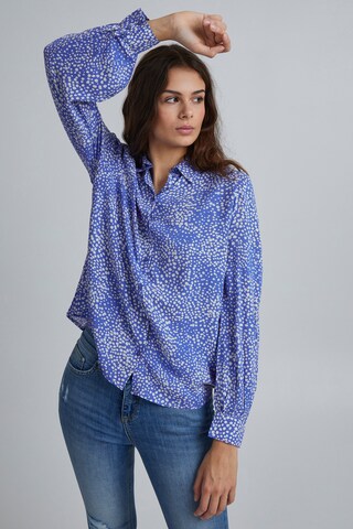 b.young Bluse in Blau