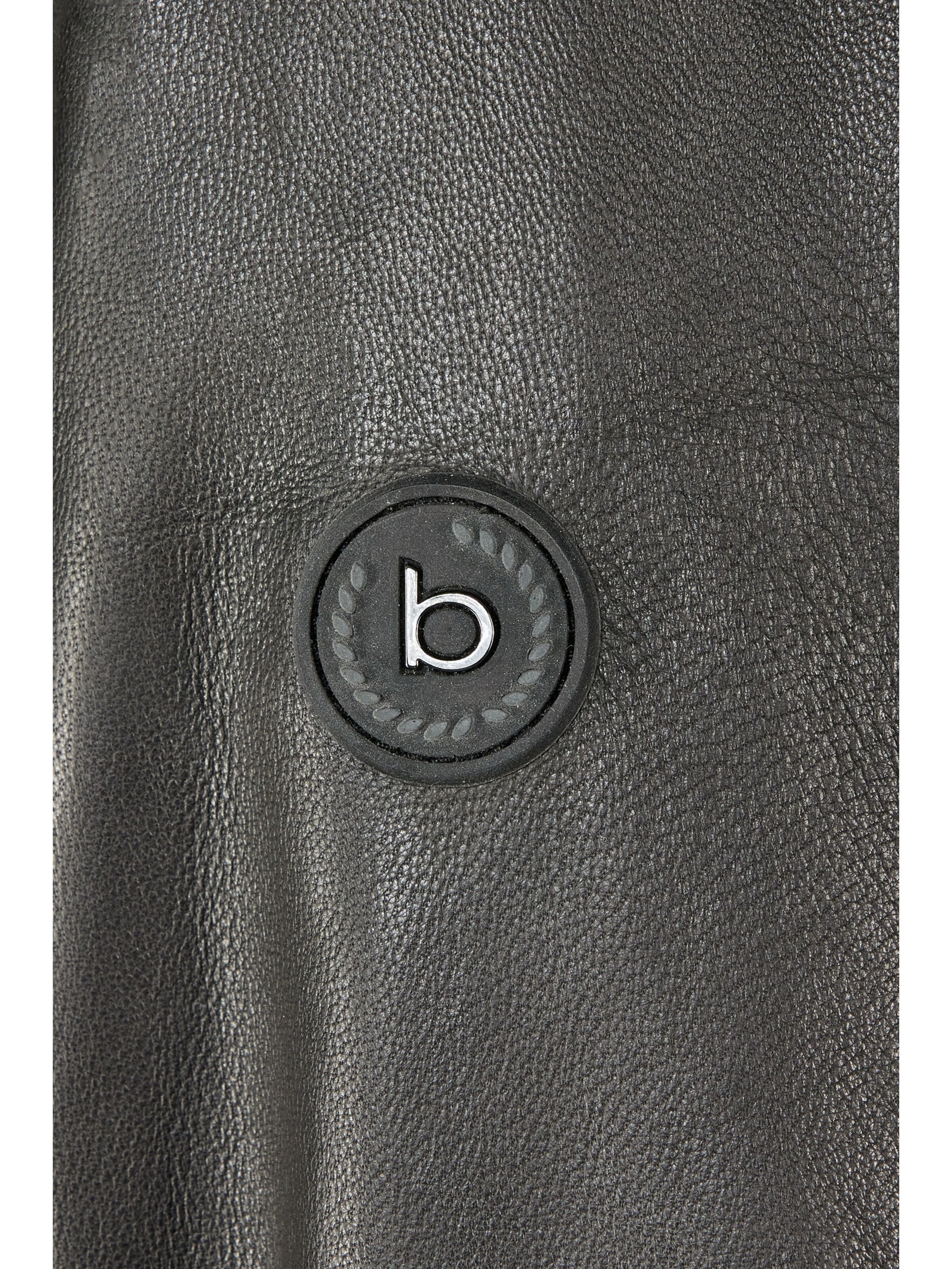 bugatti Lederjacke 'BUSanto' in Schwarz