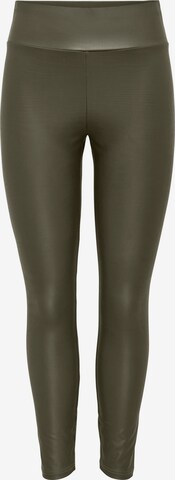 ONLY Regular Leggings 'COOL' in Green: front