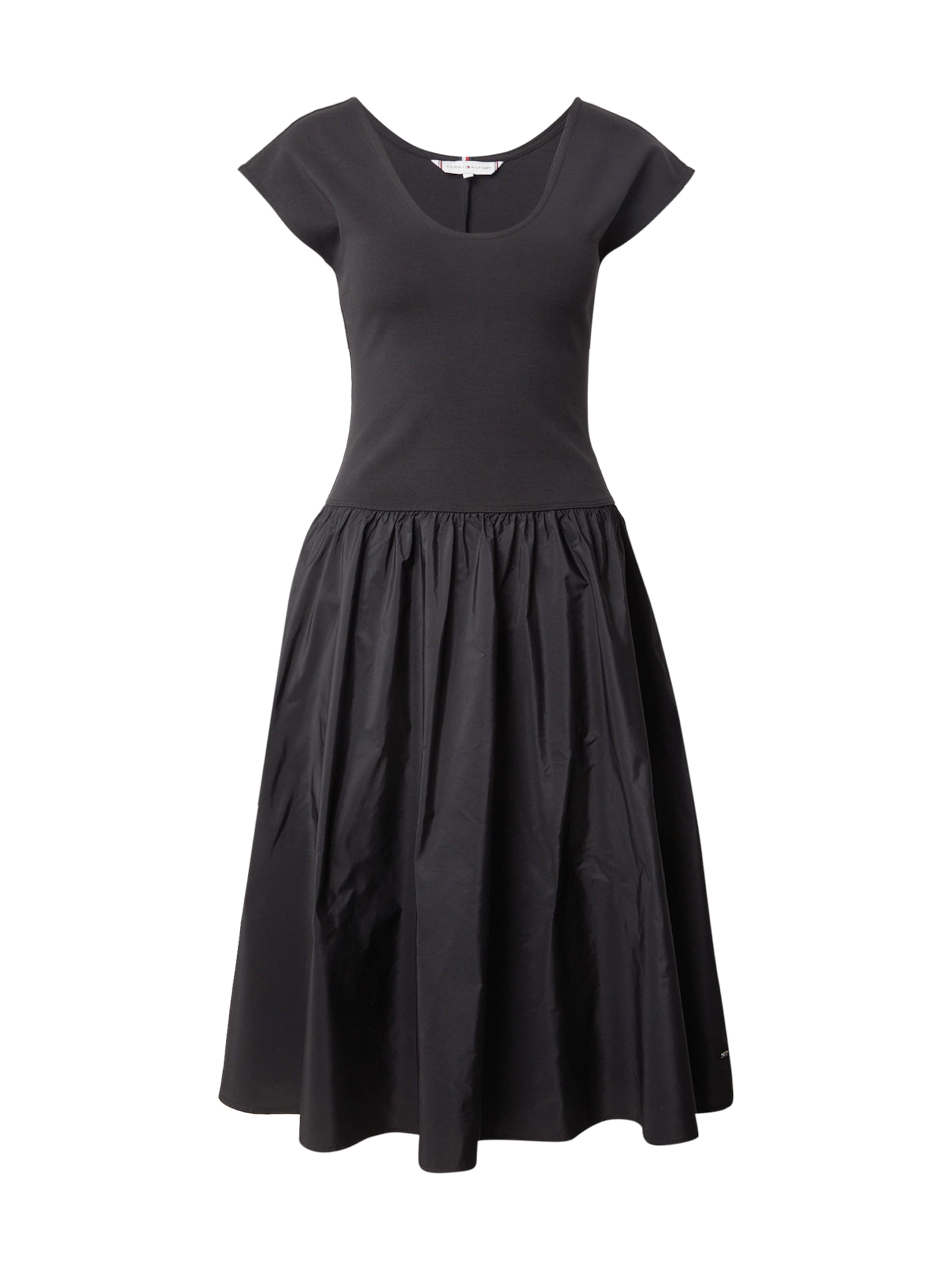 Rochie de la TOMMY HILFIGER pe negru: față