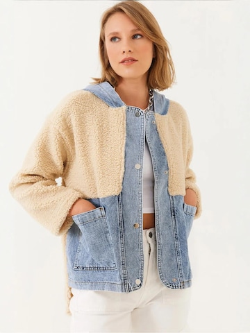 Bianco Lucci Jacke in Beige