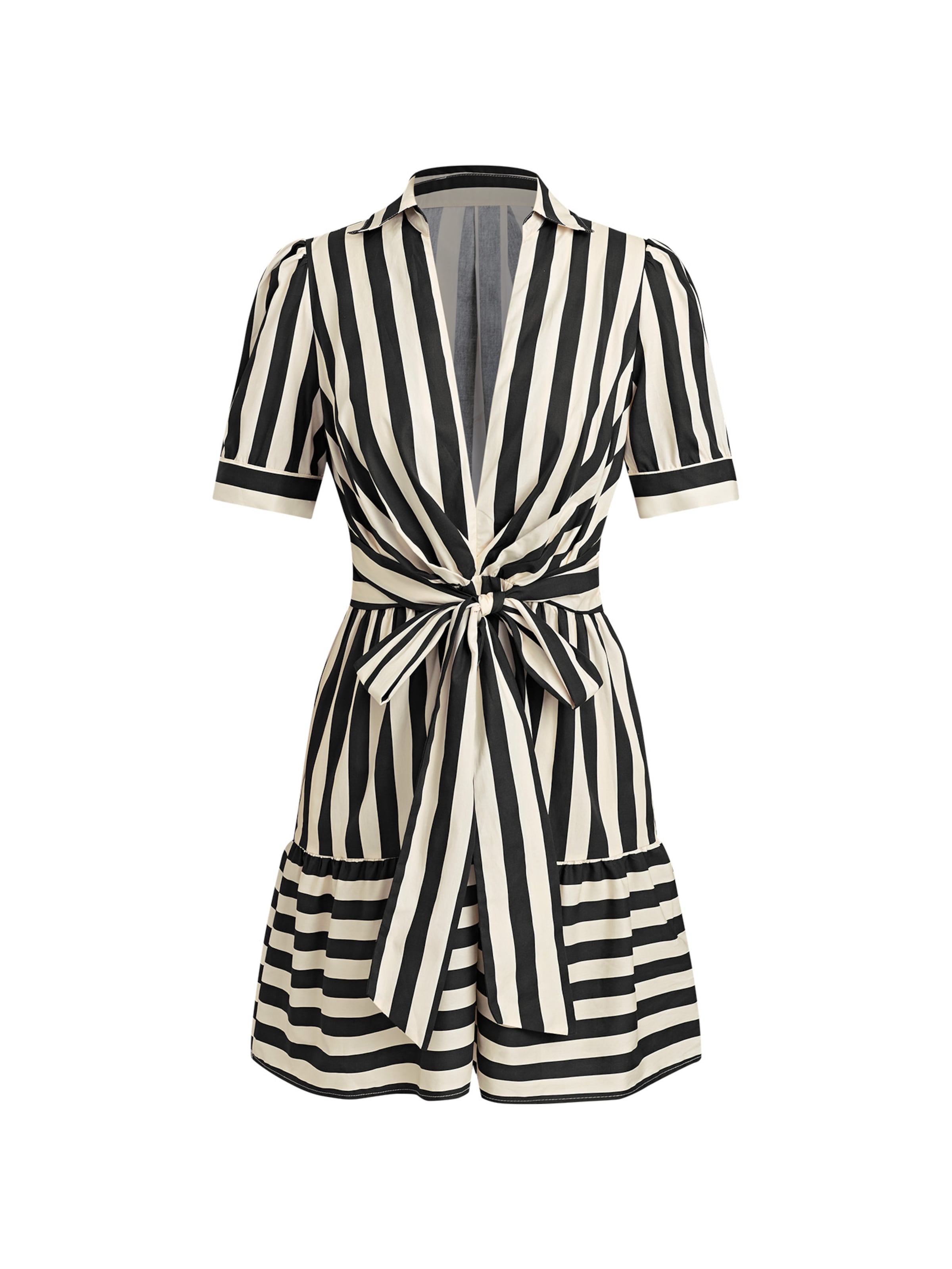 Cupshe Sommerkleid in Schwarz: Vorderseite