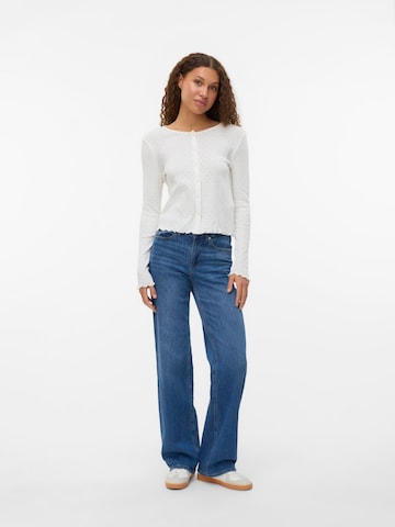 VERO MODA Cardigan i hvid
