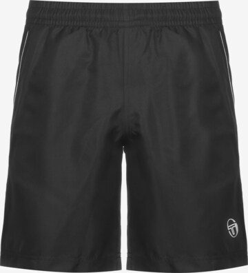 Sergio Tacchini - Regular Calças 'Rob' em preto: frente