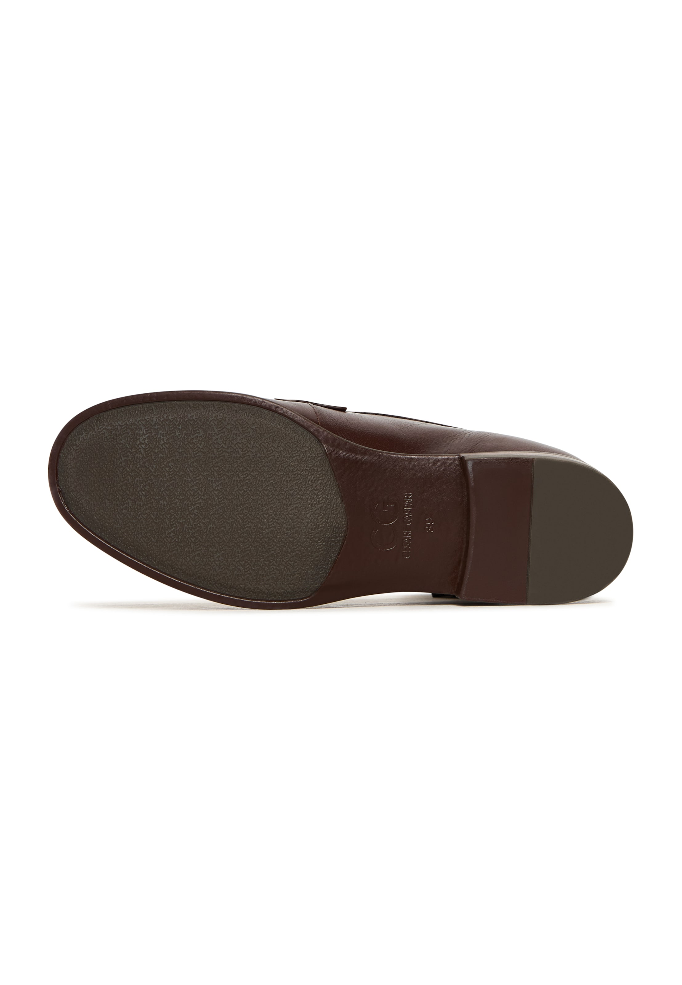 CESARE GASPARI Slipper in Braun