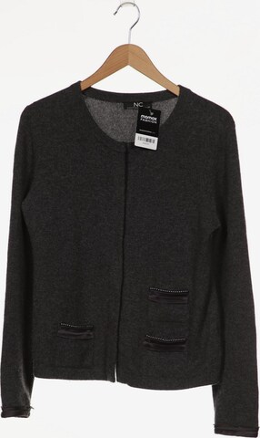 Nice Connection Sweater & Cardigan in M in Grey: front