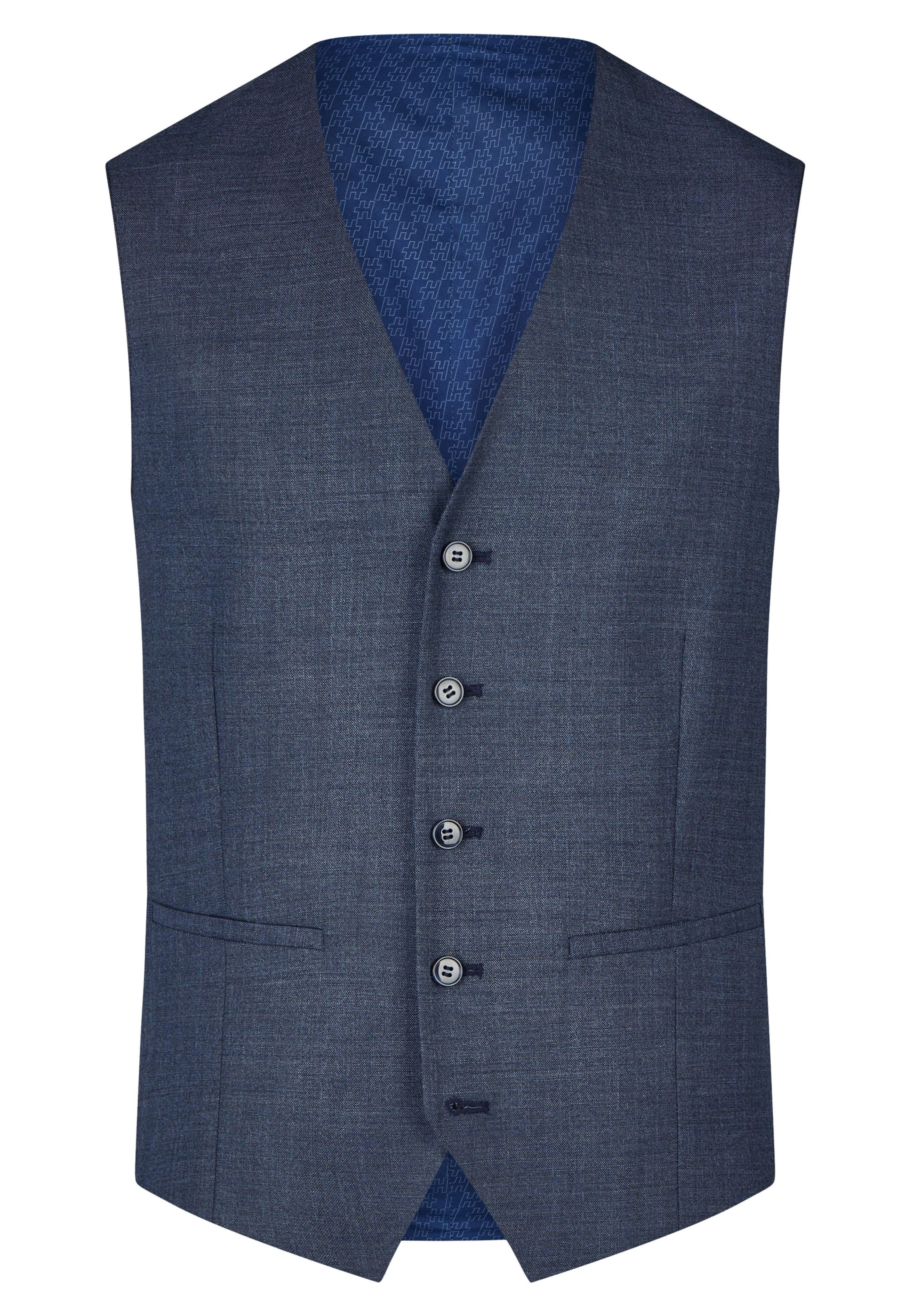 HECHTER PARIS Suit Vest 'WESTE' in Blue: front