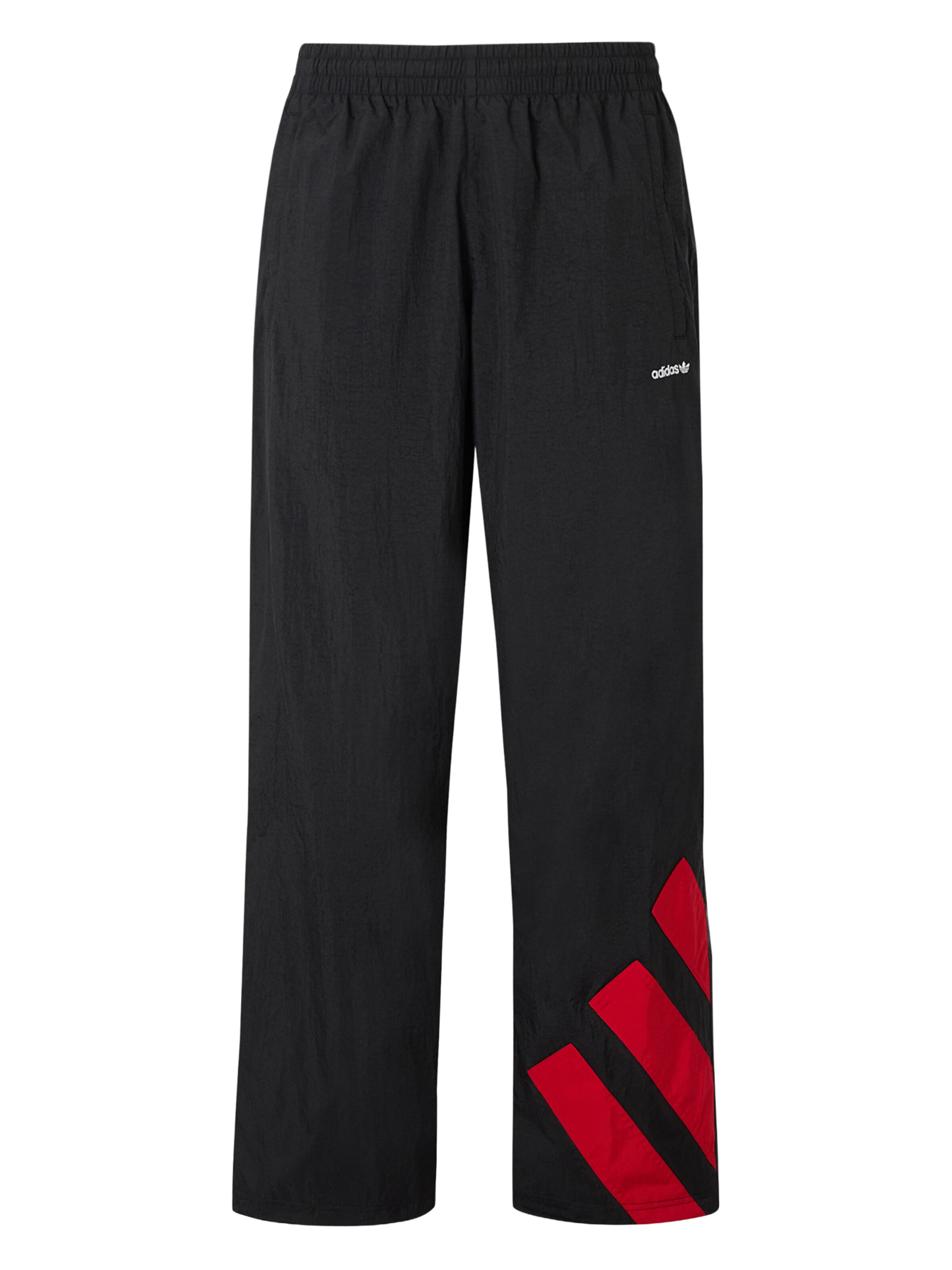 Pantalon 'Adicolor' ADIDAS ORIGINALS en noir : devant