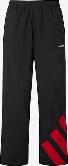 ADIDAS ORIGINALS Housut 'Adicolor' koossa 30-32 värissä punainen / musta, Tuotenäkymä