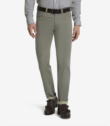 Meyer Hosen Chino Pants 'Dublin' in Green: front