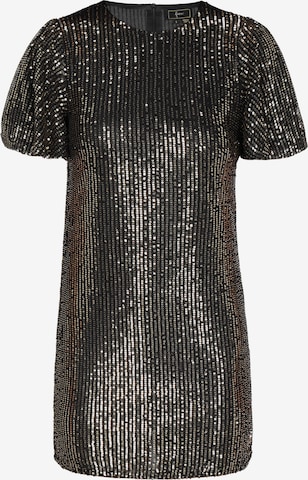 faina Kokteilové šaty - Čierna: predná strana