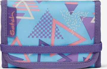 Satch Wallet 'Portemonnaie Geldbeutel' in Blue: front