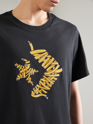 T-Shirt 'SHOELACE' CONVERSE en noir