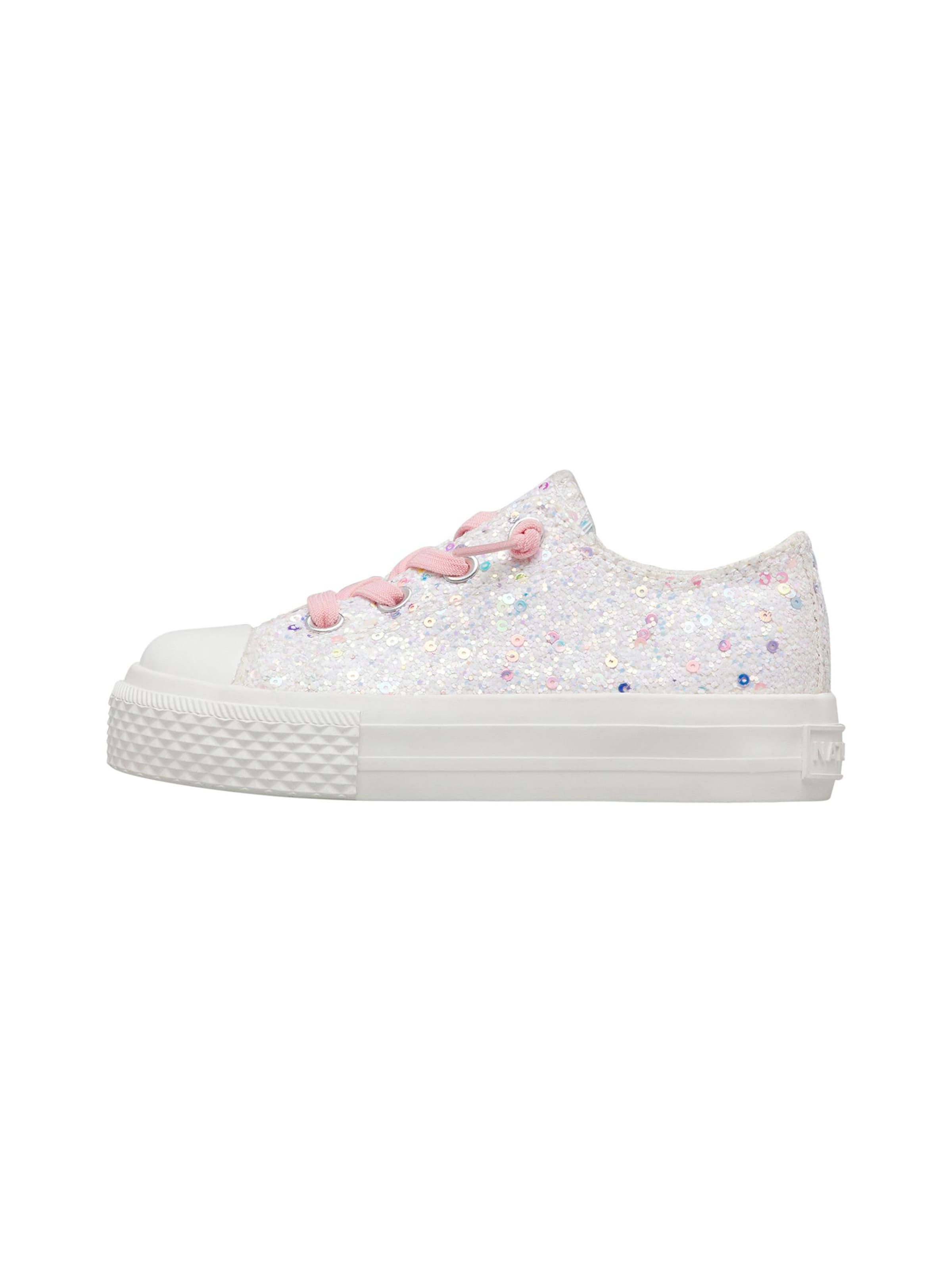 NATURINO Sneakers 'Ayasy' in Wit: voorkant