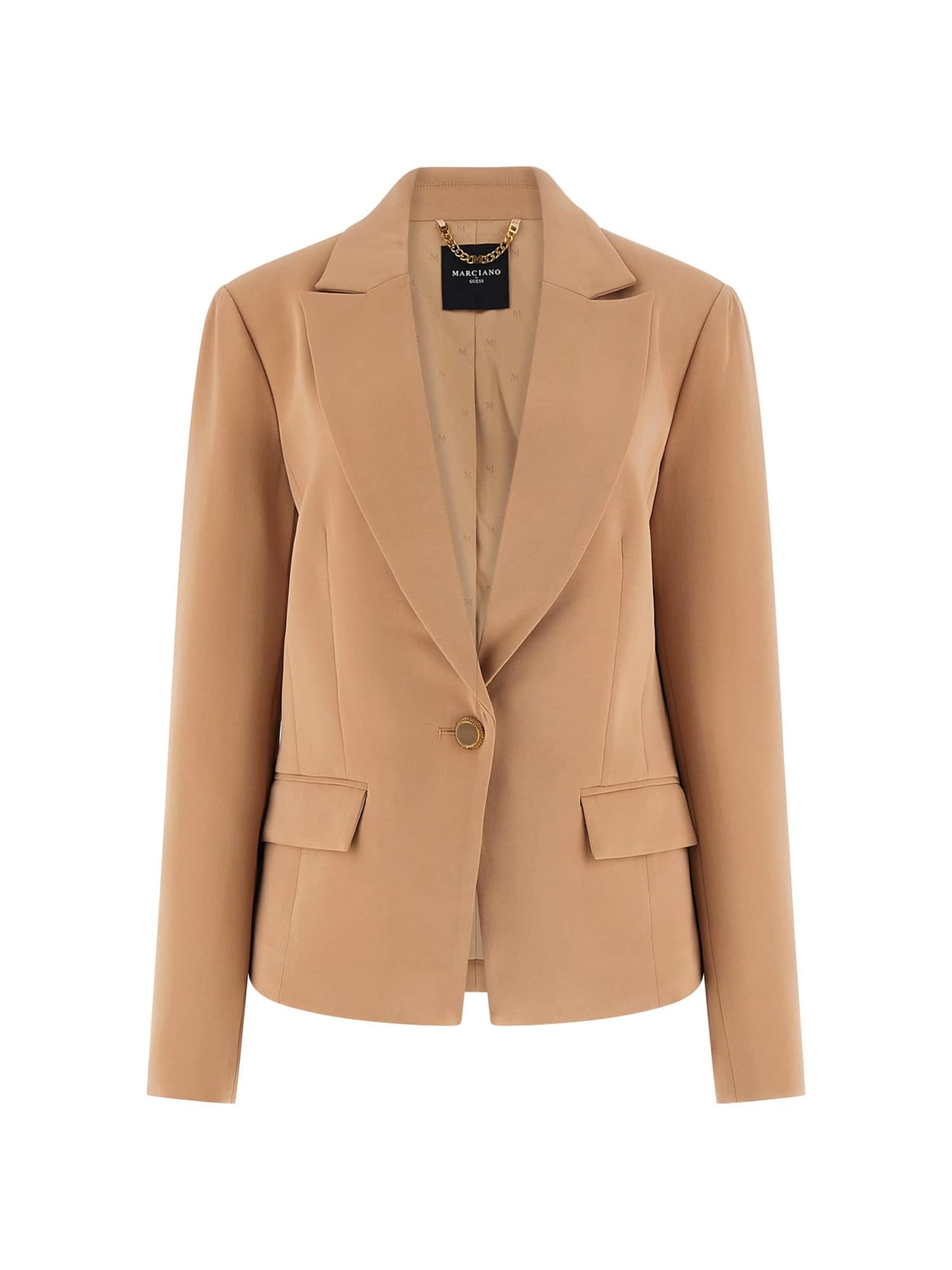 MARCIANO LOS ANGELES Blazer in Brown: front