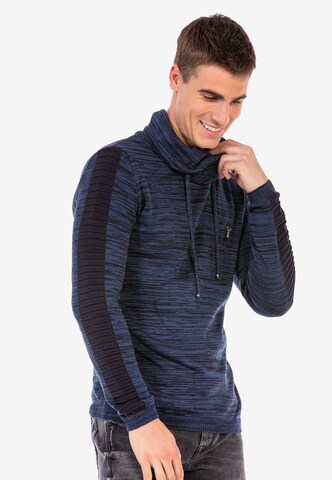 CIPO & BAXX Pullover in Blau