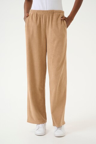 Loosefit Pantalon Cream en beige : devant