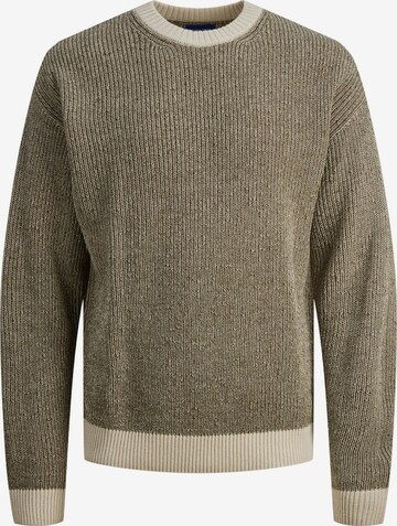 JACK & JONES Sweater in Green: front