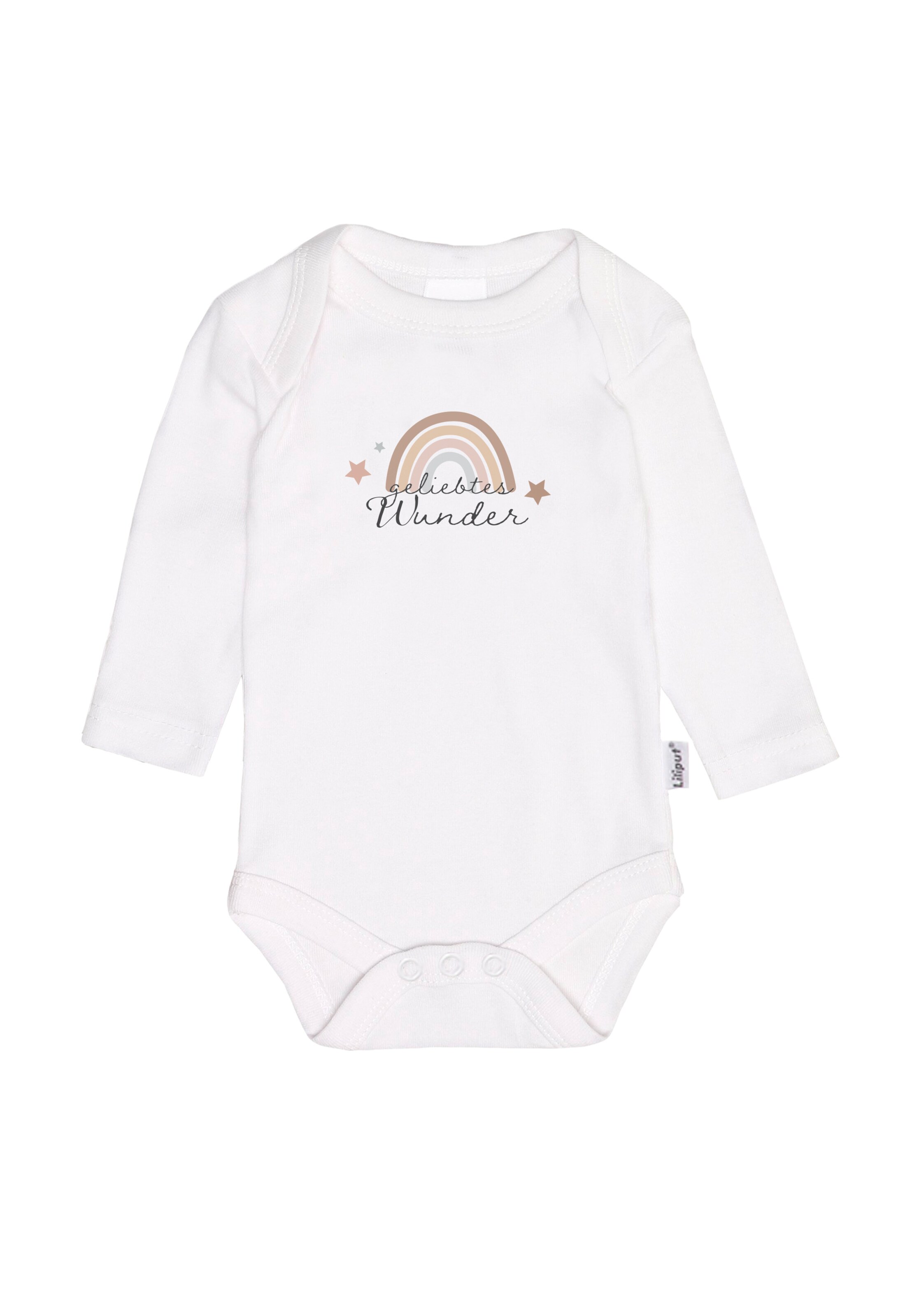 LILIPUT Romper/Bodysuit 'geliebtes Wunder' in White