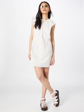 Atelier Rêve Sukienka koszulowa w kolorze biały