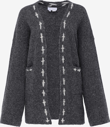 usha WHITE LABEL - Cárdigan en gris: frente