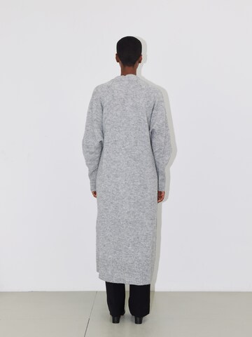 LeGer by Lena Gercke Knitted Coat 'Gabriele' in Grey