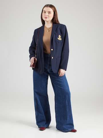 Blazer 'ANFISA' Lauren Ralph Lauren Plus en bleu