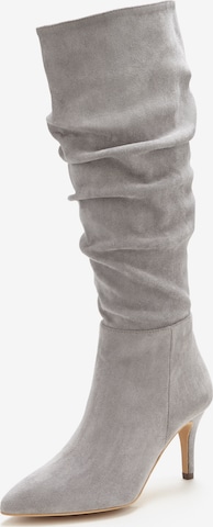 Bottes LASCANA en gris : devant