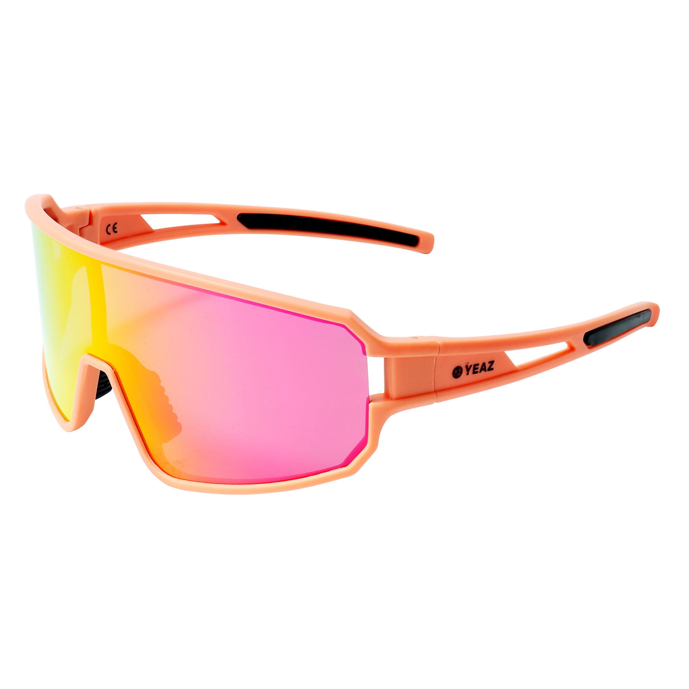 YEAZ - Gafas de sol deportivas 'Sunwave' en rosa: frente