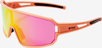 rozā YEAZ Sporta saulesbrilles 'Sunwave': no priekšpuses
