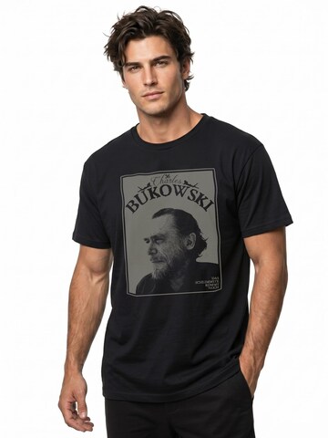 MAKAYA Shirt 'Das Schlimmste'‌‌‌ in Schwarz