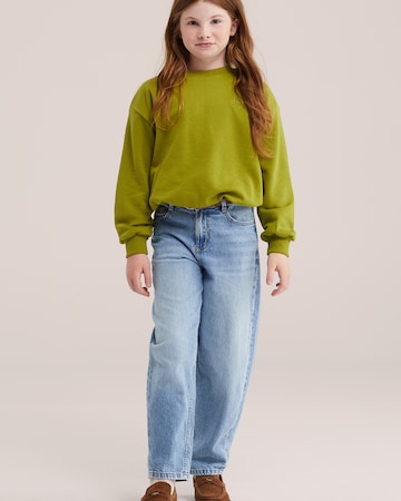WE Fashion Суичър в зелено