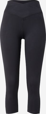 Skinny Pantaloni sport de la Bally pe negru: față