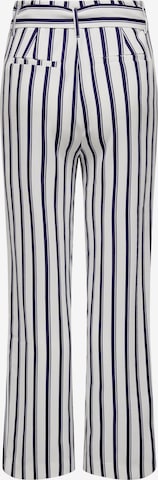 ONLY Wide leg Pleat-Front Pants 'Lowa' in White