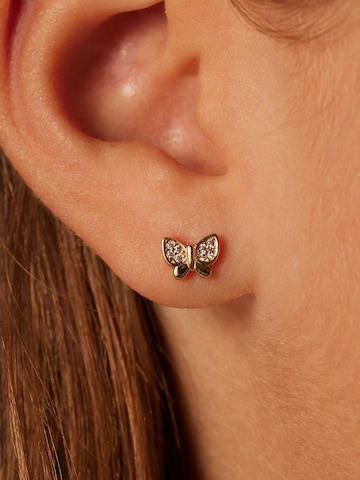 Boucles d'oreilles Lucardi en or