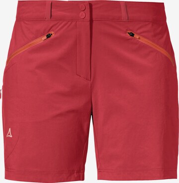 Schöffel Outdoorshorts 'Hestad' in Rot: predná strana