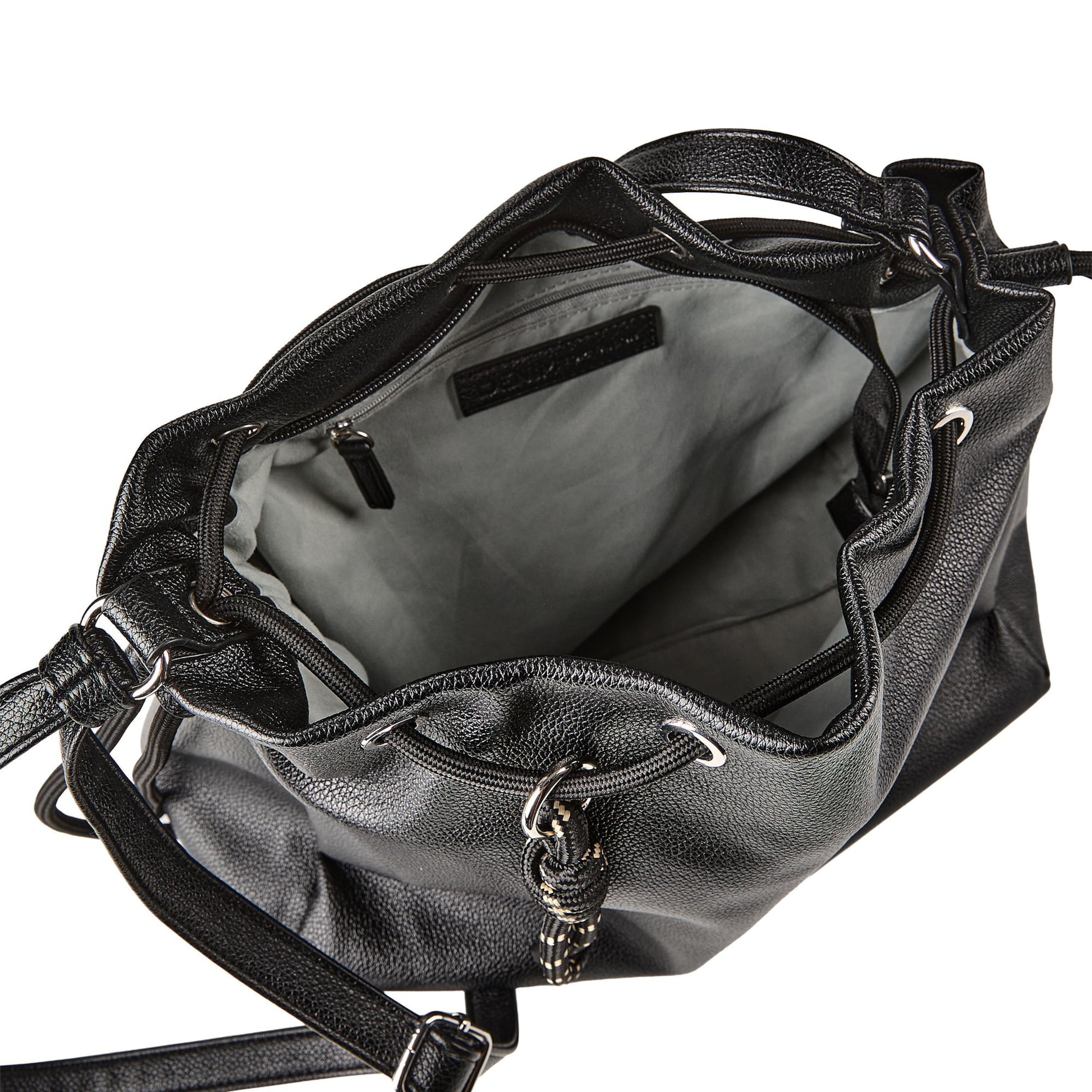 TOM TAILOR DENIM Pouch 'Sanja' in Black