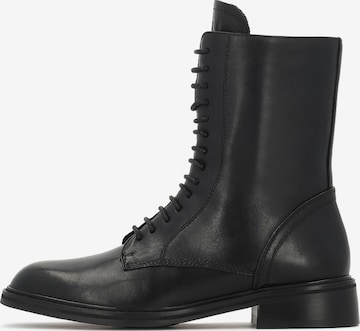 juoda Kazar Suvarstomieji kulkšnis dengiantys batai: priekis