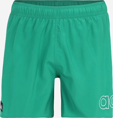 Pantaloni de baie 'Logo Clx ' de la ADIDAS SPORTSWEAR pe verde: față