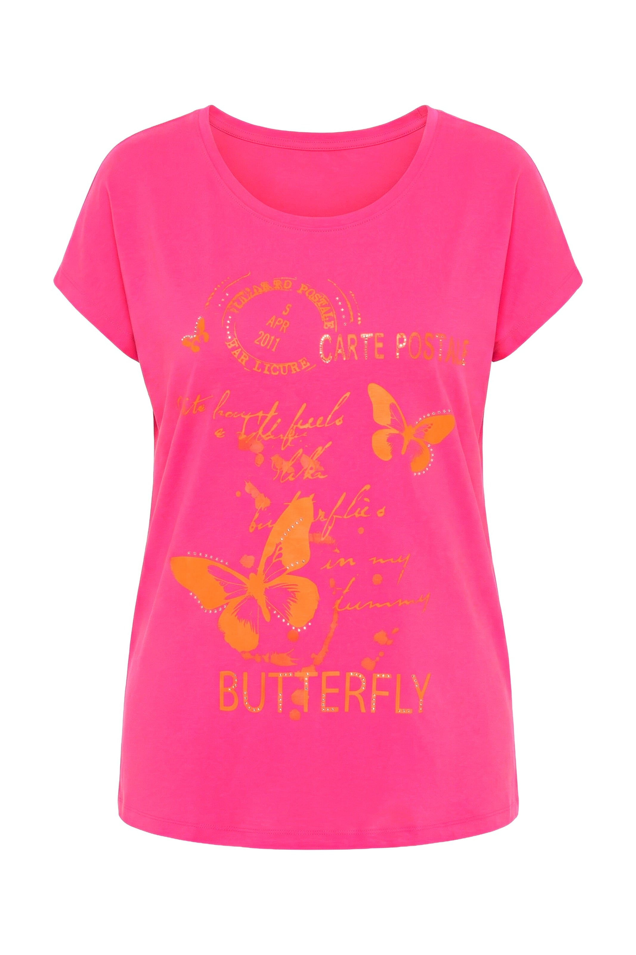 MIAMODA Shirt in Pink: front