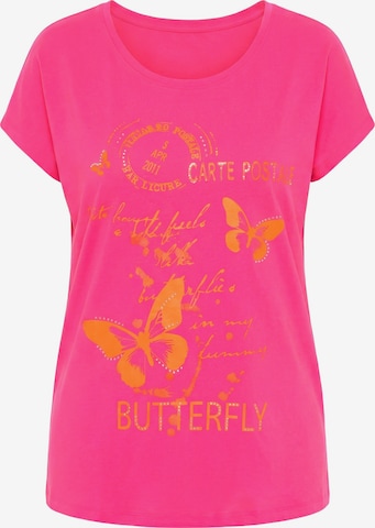 MIAMODA Shirt in Pink: front
