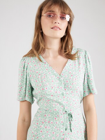 VERO MODA Blousejurk 'ALBA' in Groen