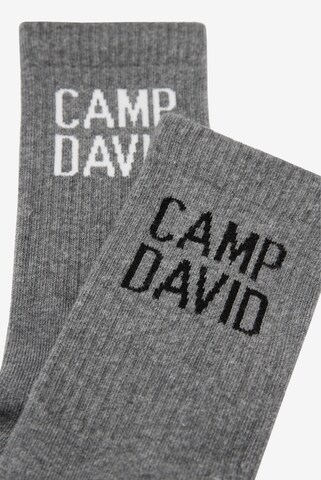 CAMP DAVID Athletic Socks in Grey