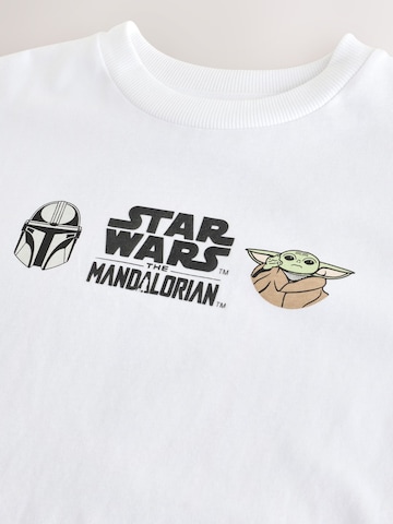 Next Shirt 'Mandalorian' in White