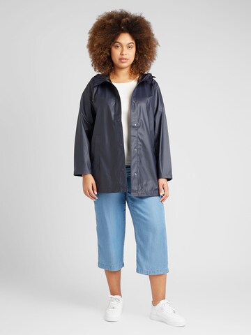 ONLY Carmakoma Weatherproof jacket 'ELLEN' in Blue