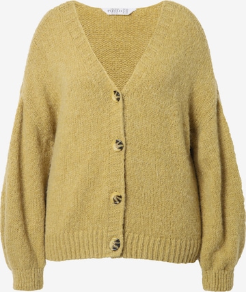 Studio Untold Knit cardigan in Green: front