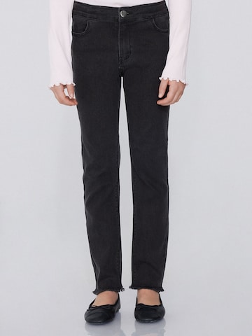 Tezenis Skinny Jeans in Black: front