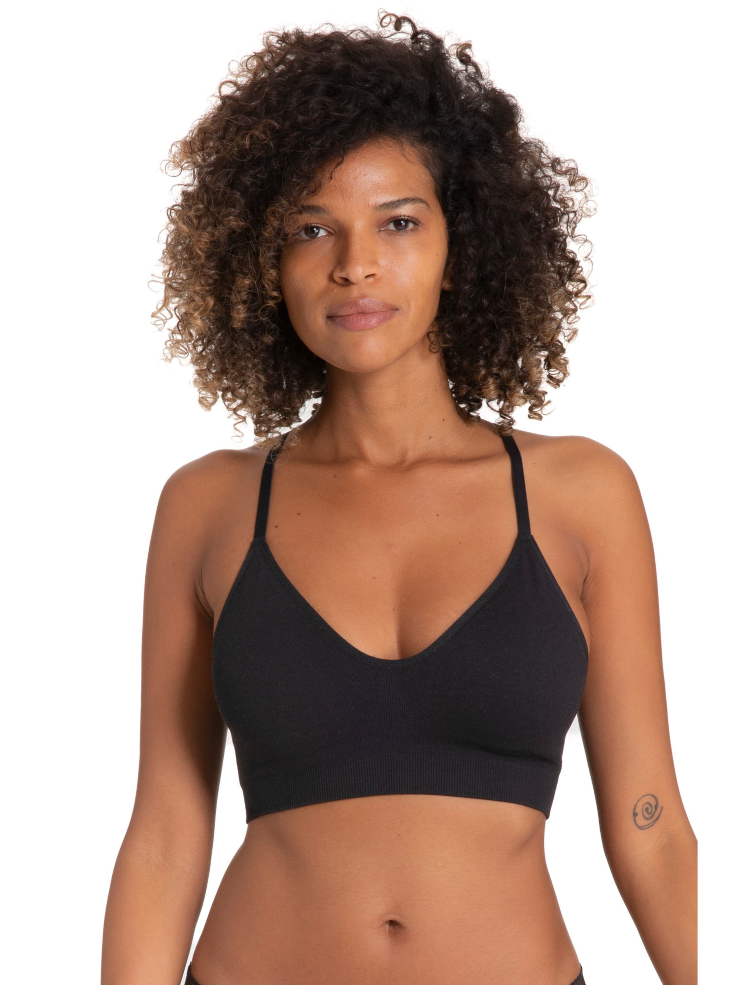 Dorina Бюстие Сутиен 'Revive' в черно: отпред