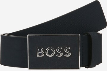 BOSS Belt in Blue: front